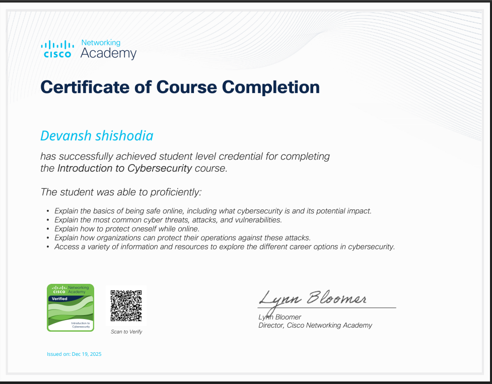 Cisco Cybersecurity