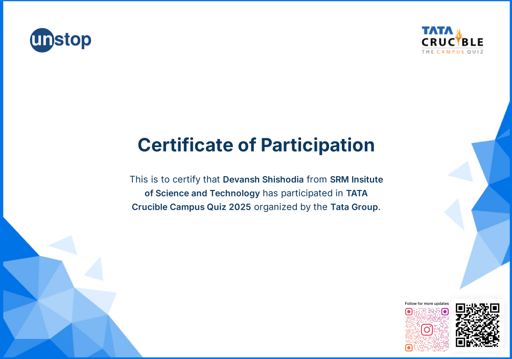 TATA Quiz