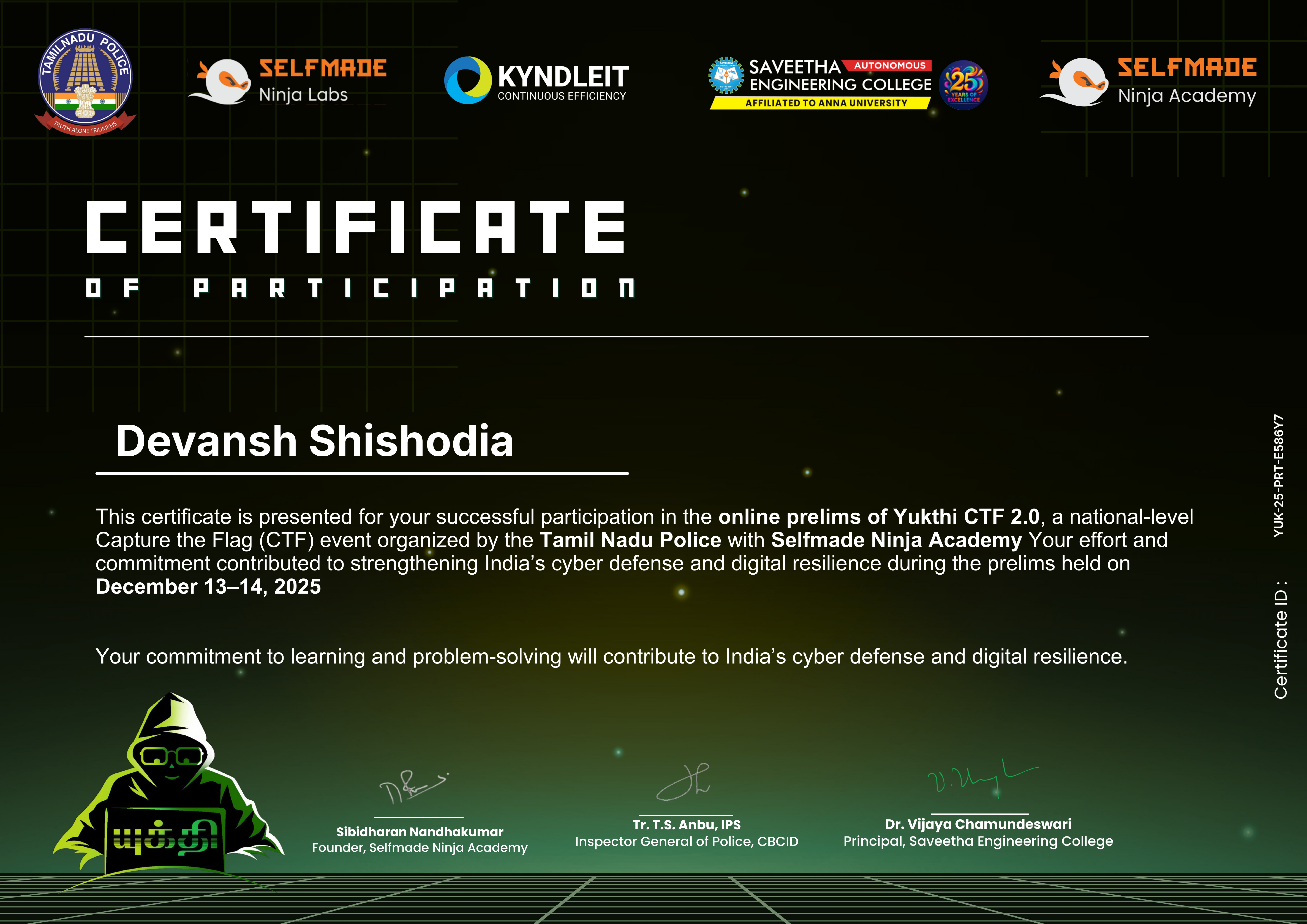 Yukthi CTF